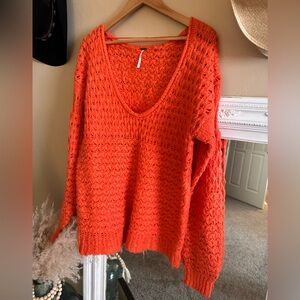 Free People oversized sweater